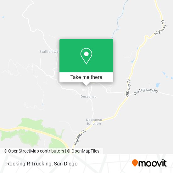 Rocking R Trucking map