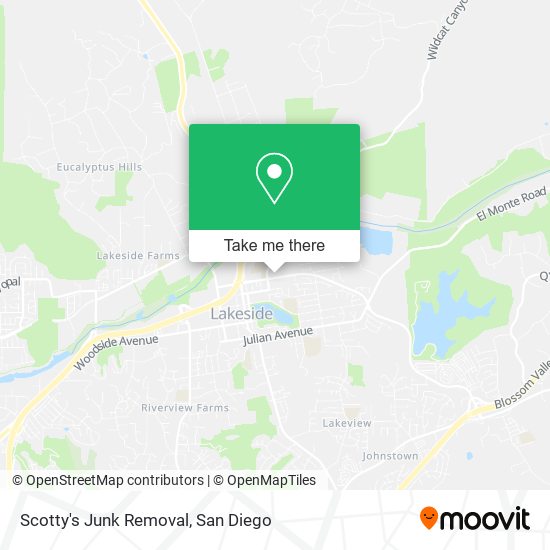 Mapa de Scotty's Junk Removal