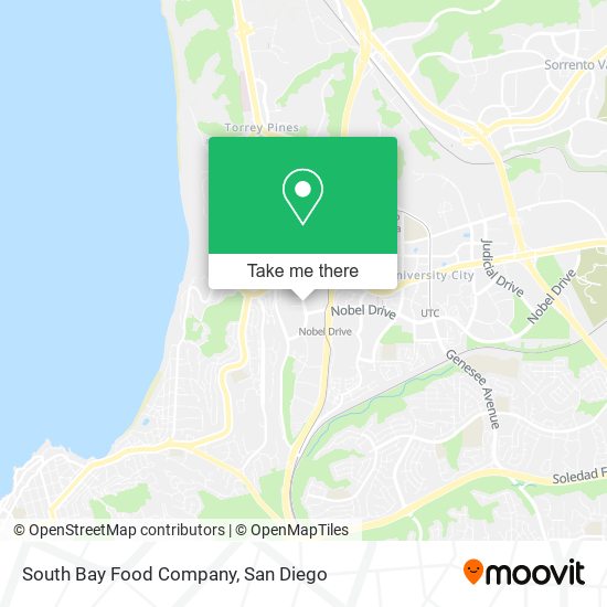 Mapa de South Bay Food Company