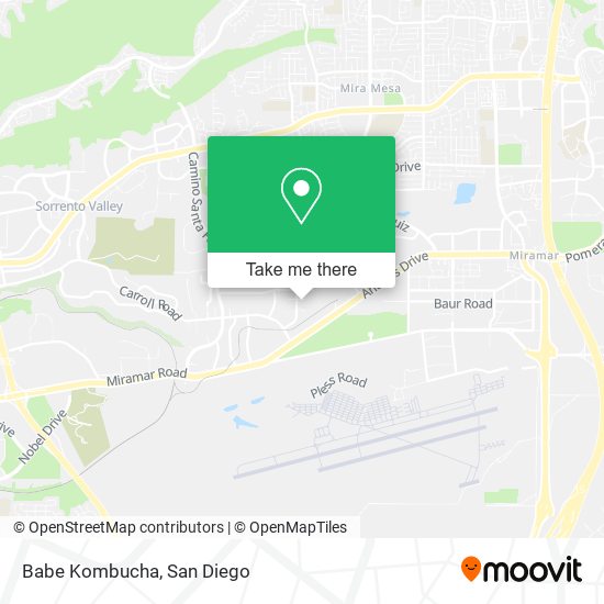 Mapa de Babe Kombucha