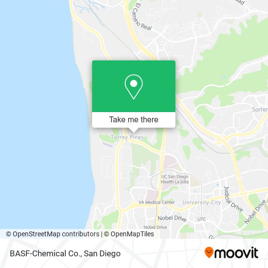 Mapa de BASF-Chemical Co.