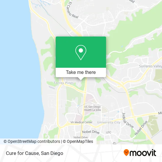 Mapa de Cure for Cause