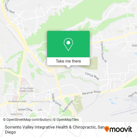 Mapa de Sorrento Valley Integrative Health & Chiropractic