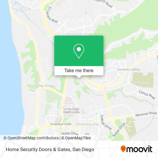Home Security Doors & Gates map