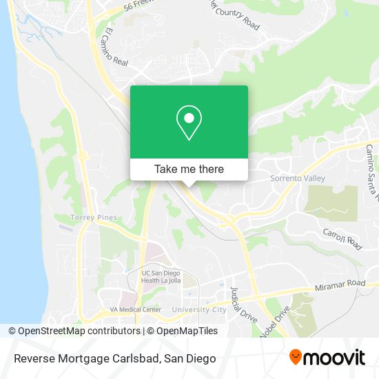 Mapa de Reverse Mortgage Carlsbad