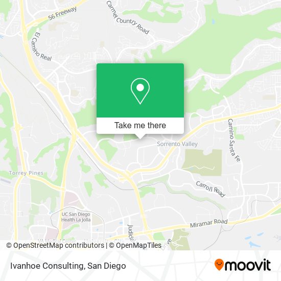 Ivanhoe Consulting map