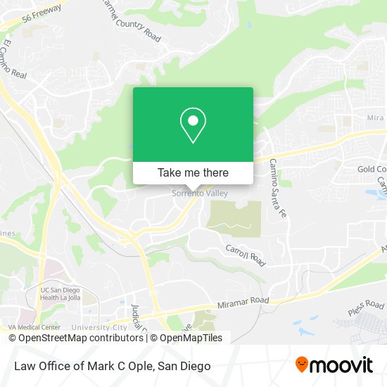 Law Office of Mark C Ople map