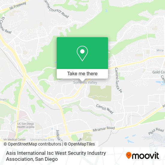 Asis International Isc West Security Industry Association map