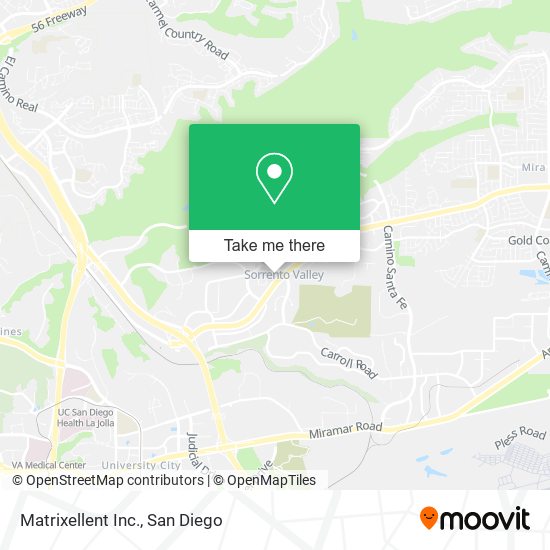 Mapa de Matrixellent Inc.