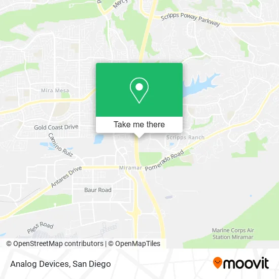 Mapa de Analog Devices