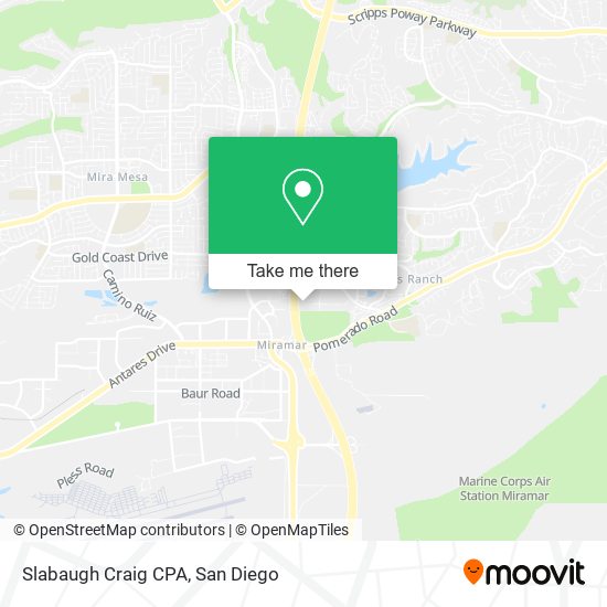 Mapa de Slabaugh Craig CPA