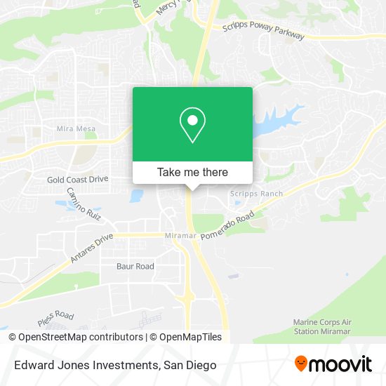 Edward Jones Investments map