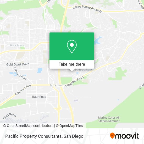 Pacific Property Consultants map
