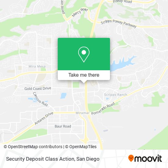 Security Deposit Class Action map