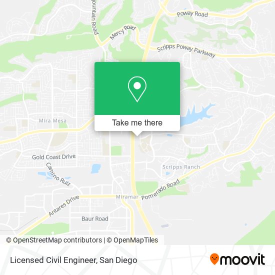 Licensed Civil Engineer map