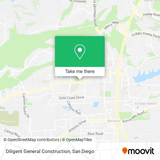 Mapa de Diligent General Construction