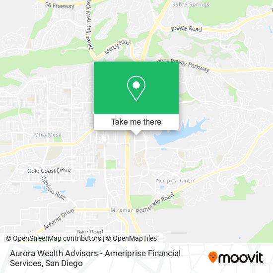 Aurora Wealth Advisors - Ameriprise Financial Services map