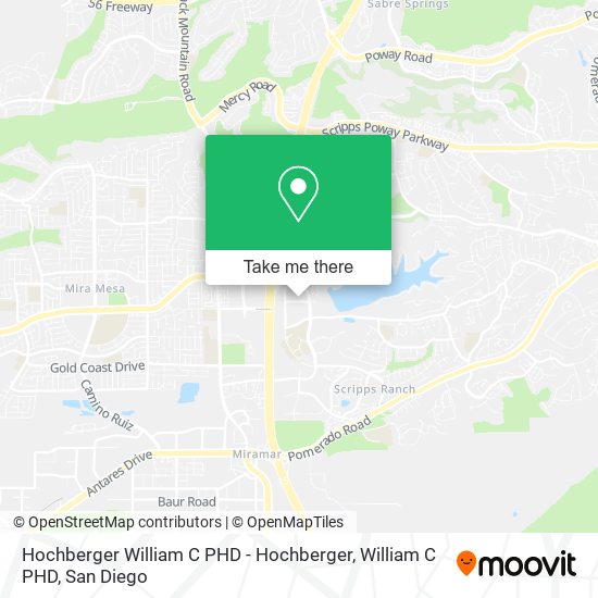Hochberger William C PHD - Hochberger, William C PHD map