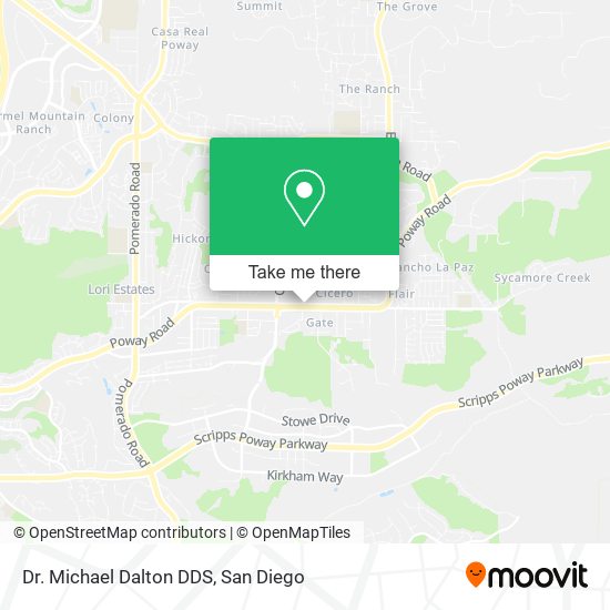 Dr. Michael Dalton DDS map