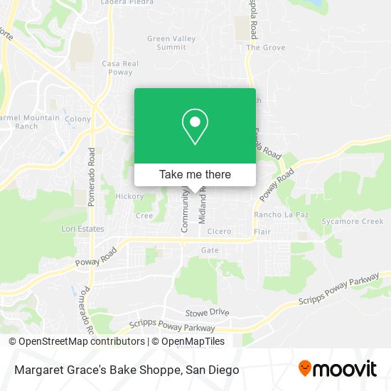 Margaret Grace's Bake Shoppe map