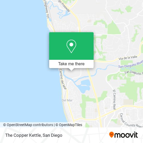 The Copper Kettle map