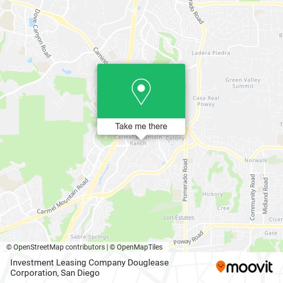 Investment Leasing Company Douglease Corporation map