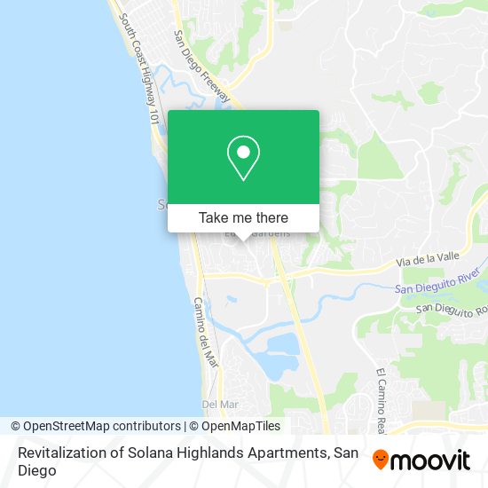 Mapa de Revitalization of Solana Highlands Apartments