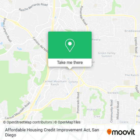 Affordable Housing Credit Improvement Act map
