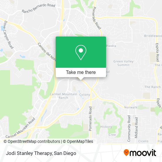 Mapa de Jodi Stanley Therapy