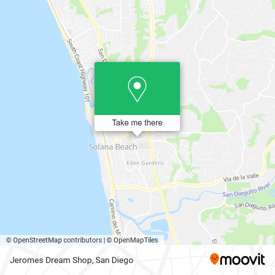 Jeromes Dream Shop map