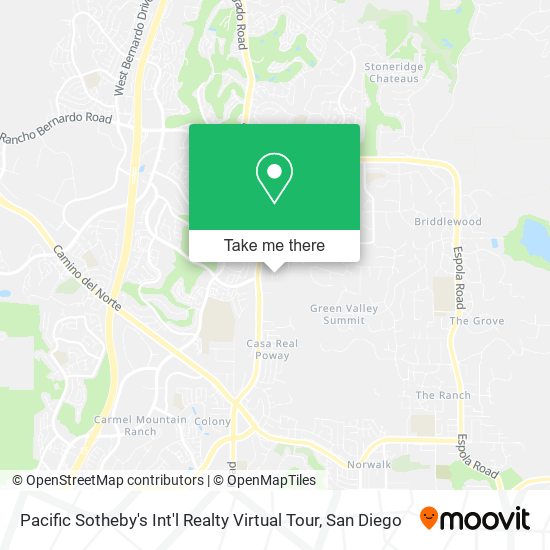 Pacific Sotheby's Int'l Realty Virtual Tour map