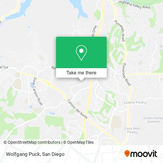 Wolfgang Puck map