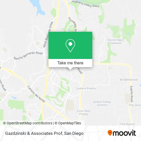 Gazdzinski & Associates Prof map