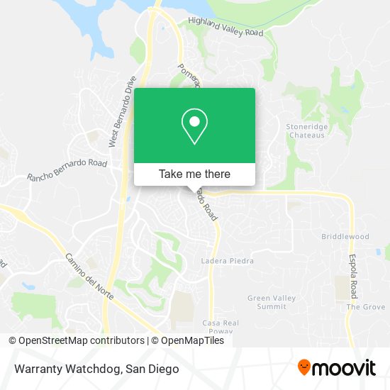 Warranty Watchdog map