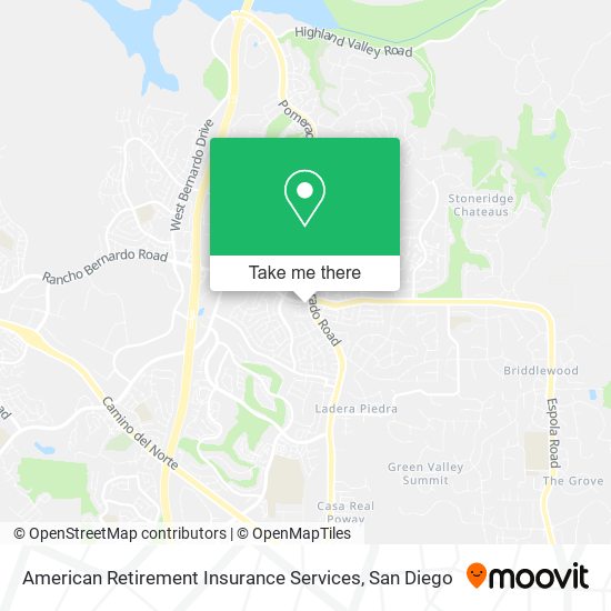 Mapa de American Retirement Insurance Services