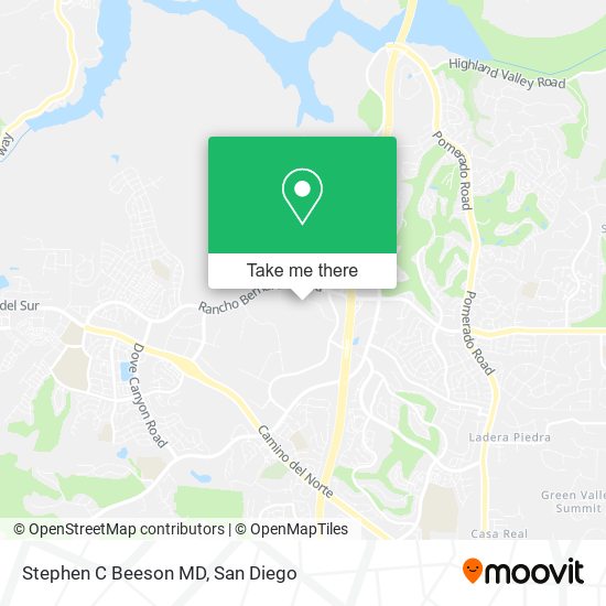 Stephen C Beeson MD map