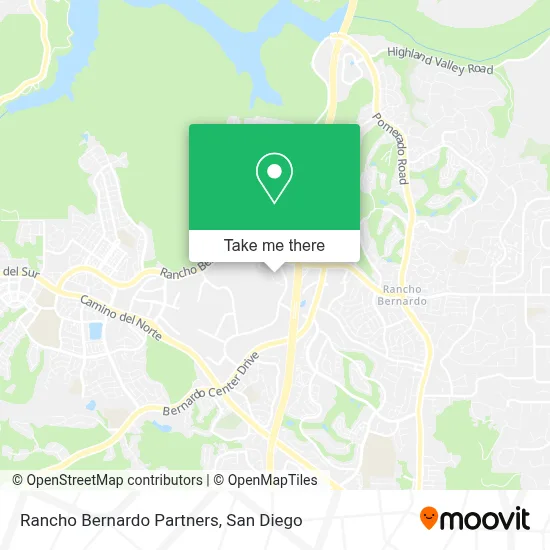 Rancho Bernardo Partners map