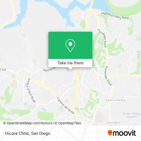 Hicare Clinic map