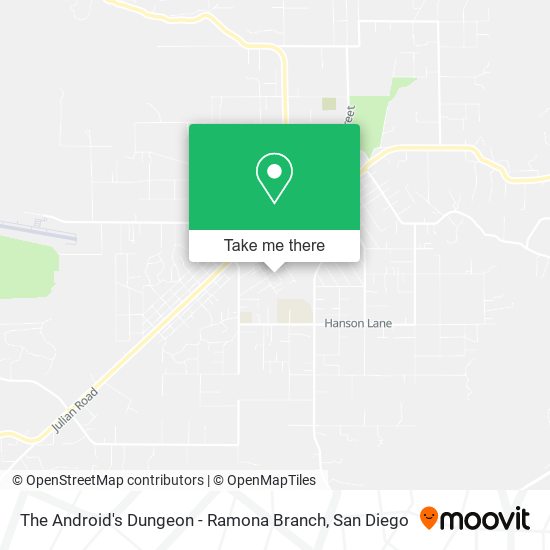 The Android's Dungeon - Ramona Branch map