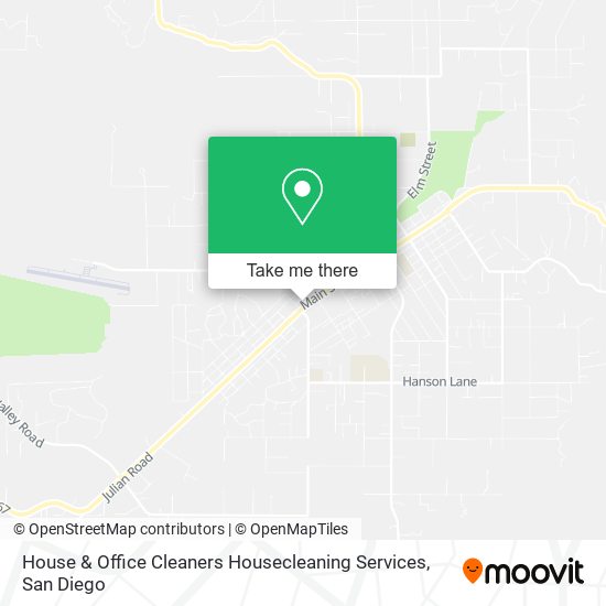 House & Office Cleaners Housecleaning Services map