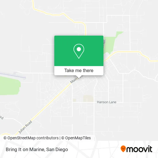 Mapa de Bring It on Marine