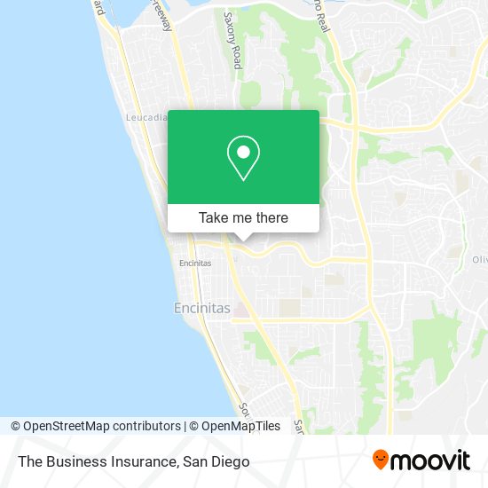 The Business Insurance map