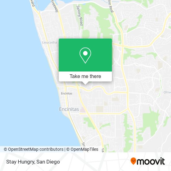 Mapa de Stay Hungry