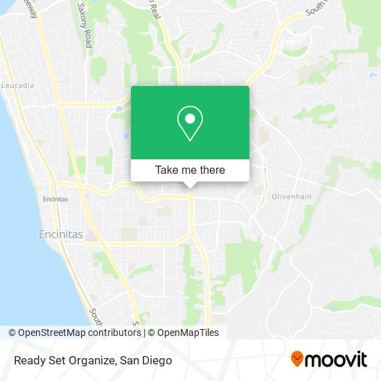 Mapa de Ready Set Organize