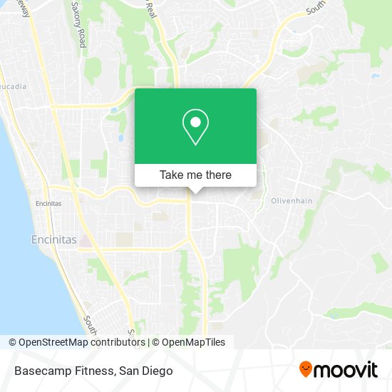 Mapa de Basecamp Fitness