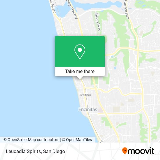 Leucadia Spirits map