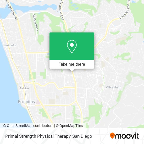Primal Strength Physical Therapy map