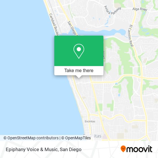Epiphany Voice & Music map