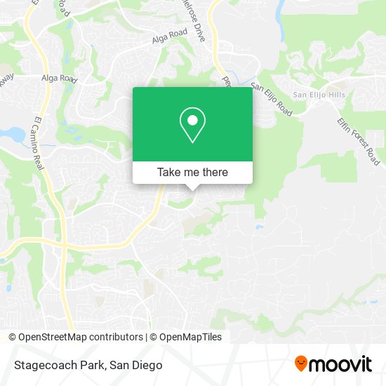 Stagecoach Park map