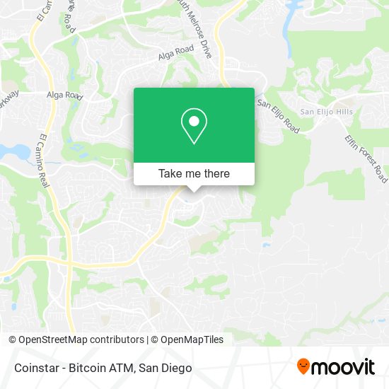 Mapa de Coinstar - Bitcoin ATM